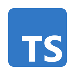 Logo of TypeScript